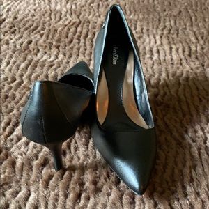 Calvin Klein black 3 inch heels